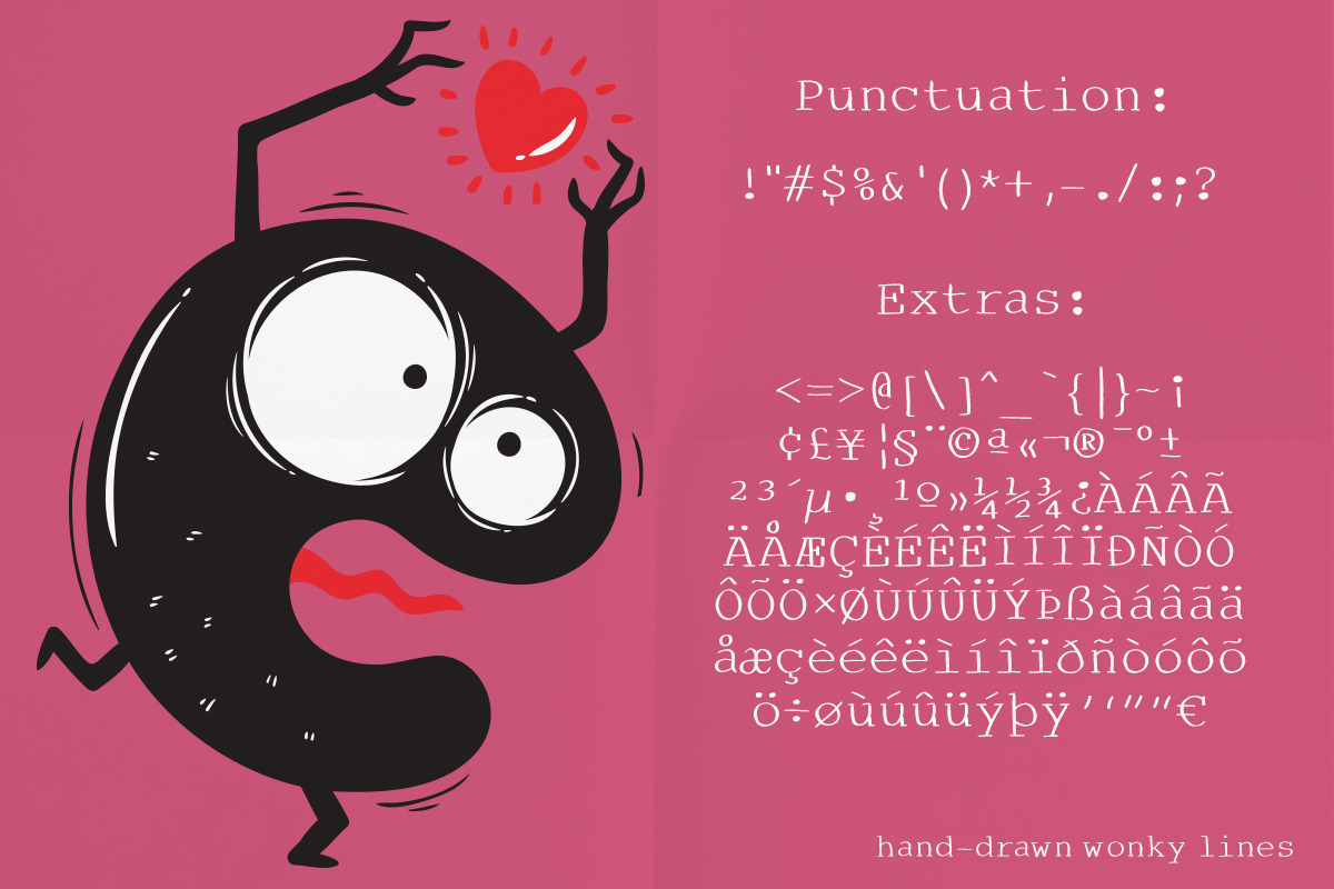 Spooky a Hand-Drawn Serif Font! preview 3