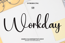 Workday | Script Font