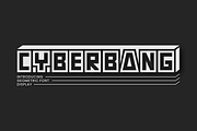 Cyberbang Geometric Sans Serif Font, a Sans Serif Font by Erifqizefont (Thumbnail 1 of 15)
