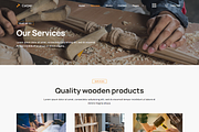 Carpenter & Craftman Elementor theme, a Landing Page Template by Design Spade (Thumbnail 2 of 7)