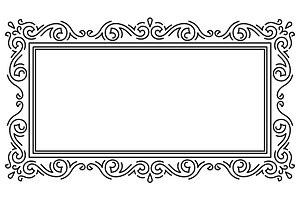 Line curl frame.