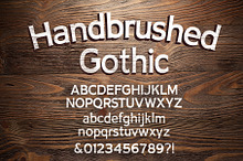 Handbrushed Gothic