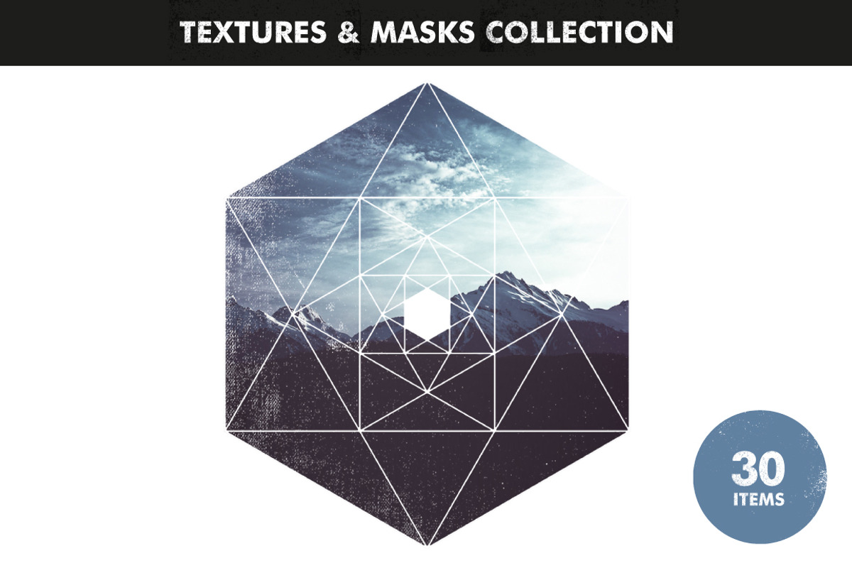 Textures & Image Masks Collection, a Texture Graphic by Offset