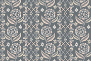Block Print stylized floral, a Decorative Illustration by Tanna.ART (Thumbnail 6 of 13)