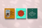 Quotes - Aesthetic Instagram Pack, a Social Media Template by Dirtytemp Studio (Thumbnail 7 of 10)