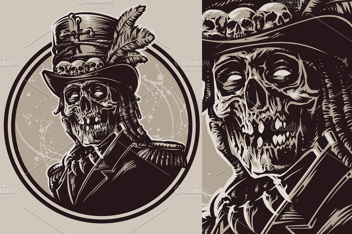 Baron Samedi, a Person Illustration by daver2002ua (Photo 2 of 3)