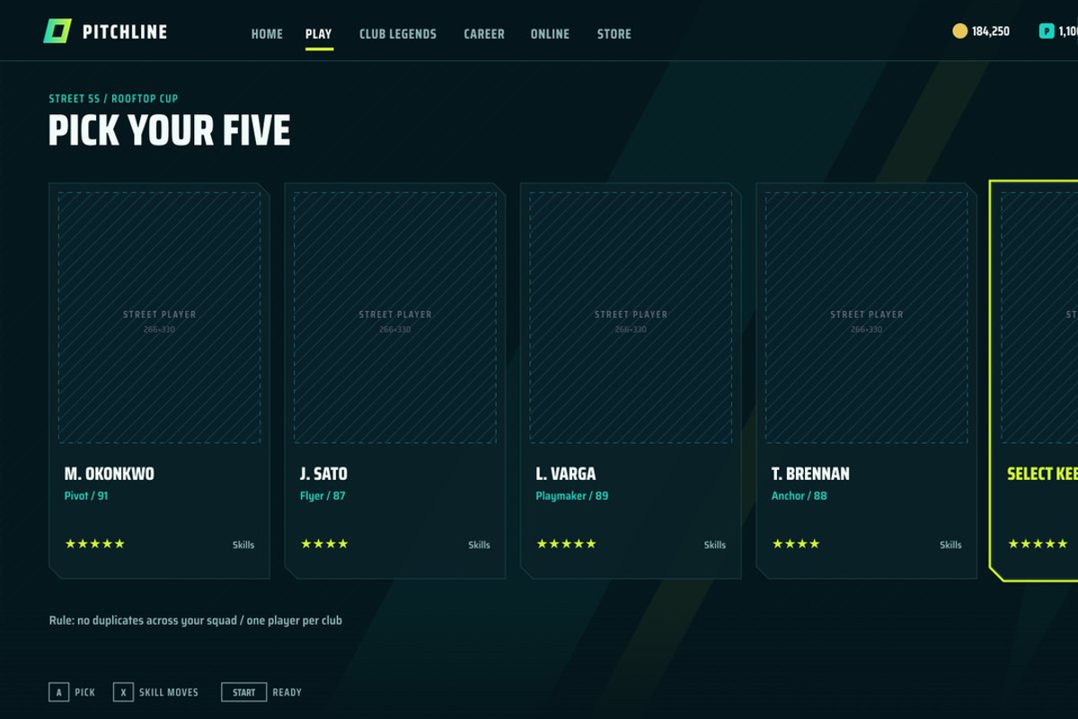 Football Game UI Kit, 100 Screens, an UI Kit Template by pawellpi (Photo 101 of 117)
