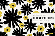 Bold Florals | Seamless Patterns Set, a Pattern Graphic by Studio Fevrier (Thumbnail 1 of 5)