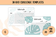 Habits Trackers Templates A4 PDF, a Stationery Template by AnnaViolet_store (Thumbnail 8 of 9)