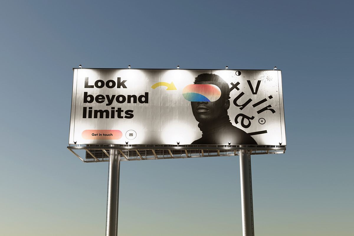 Billboard Mockup ST01, an Advertising Mockup by Croma Studio (Photo 5 of 5)