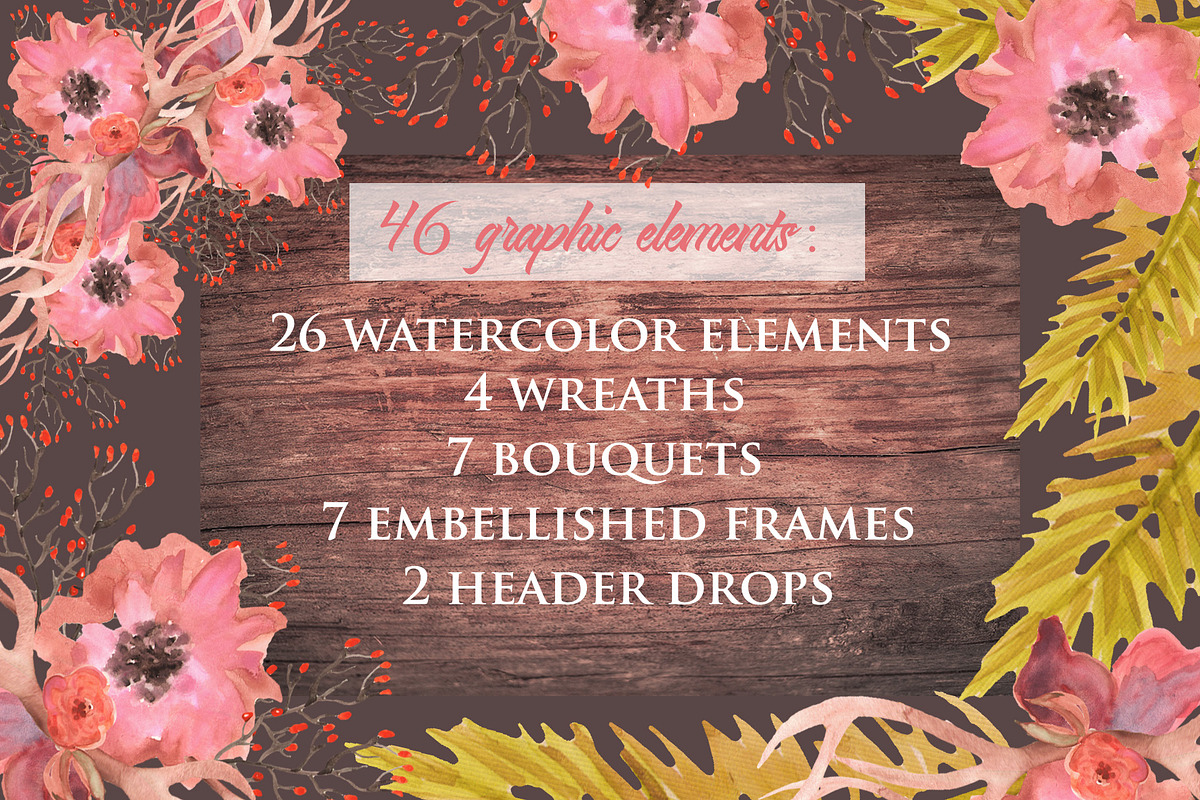 Autumn Loose Watercolor Clipart, an Illustration by ColorfulNest (Photo 2 of 8)