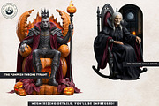 Halloween Nightmares Cliparts, a Seasonal Illustration by ThatsDesignArt (Thumbnail 15 of 15)