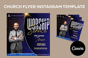 Church Flyer Canva Template