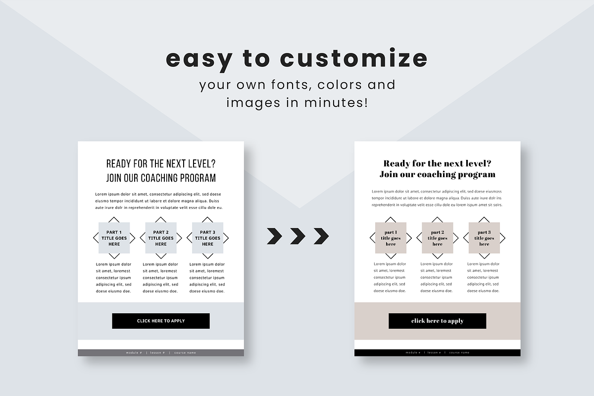 eCourse Resource Bundle, a Design Template by Studio Soluna (Photo 9 of 31)