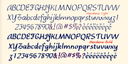 Handana, a Handwritten Font by Ingrimayne Type (Thumbnail 8 of 9)