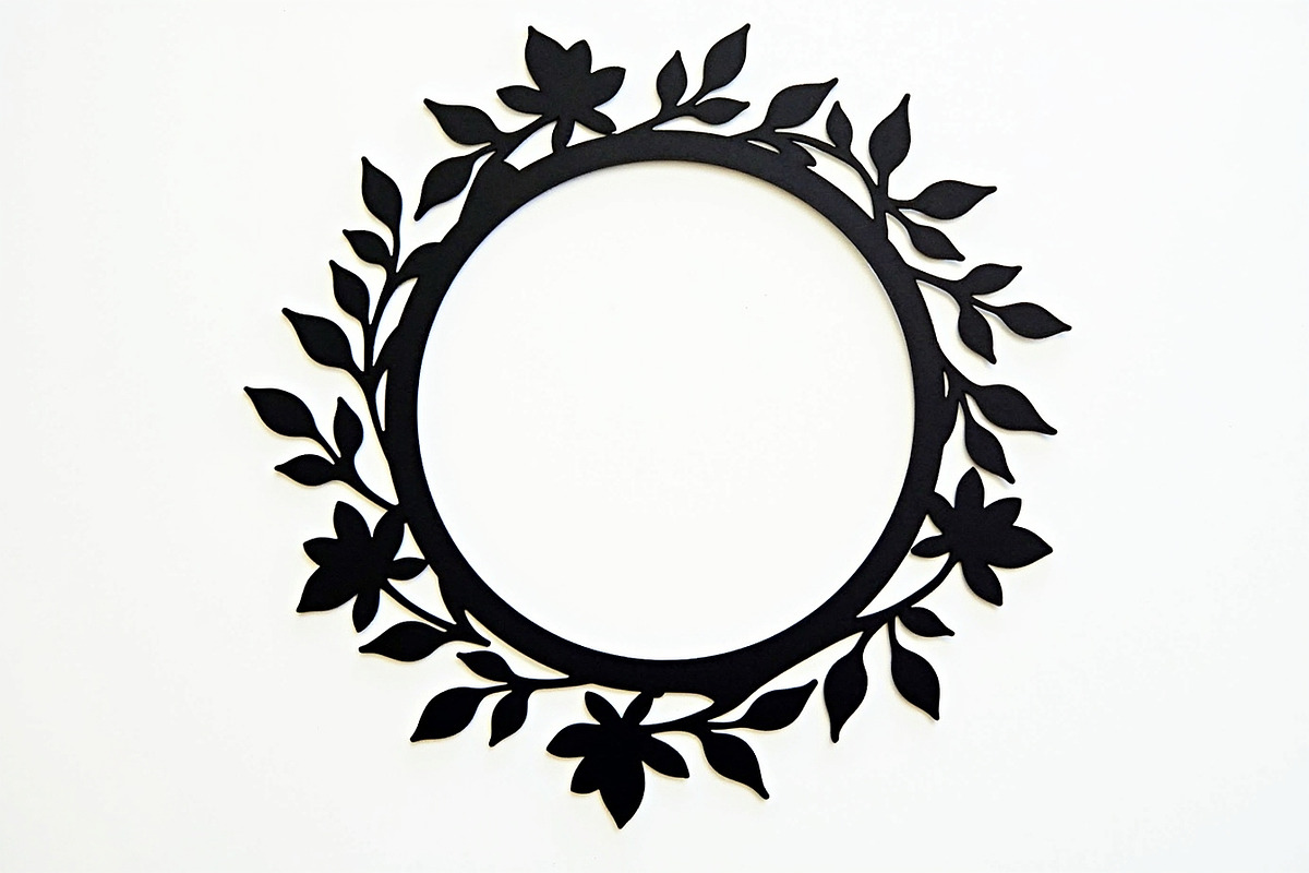 Minimalist Floral Wreath Designs, an Illustration by hafijul (Photo 6 of 9)