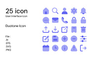 UI/UX User Interface Icon 3 in 1, an Outline Icon by Evloxx Studio (Thumbnail 2 of 4)