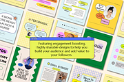 Retro Canva Instagram Booster Pack, a Social Media Template by Guavamelo Studio (Thumbnail 2 of 15)