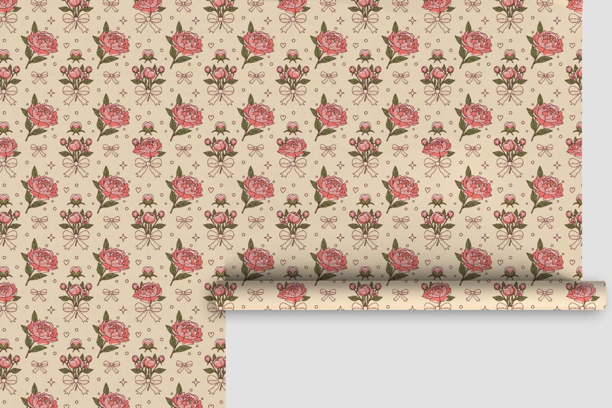 Vintage Floral Kawaii Bundle Pattern, a Pattern Graphic by one-touch (Photo 14 of 20)