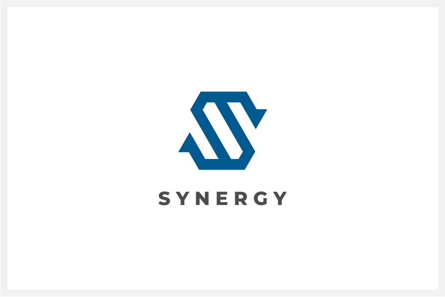 Synergy - Letter S Logo, a Branding & Logo Template by yopie