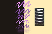 Glitter Brush Procreate Stamp, a Brush Add-On by CraftingOnSunday (Thumbnail 2 of 7)
