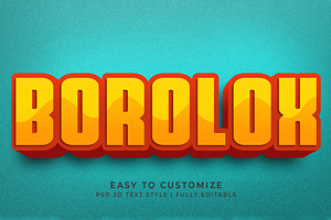 Modern Text Style Effect Mockup