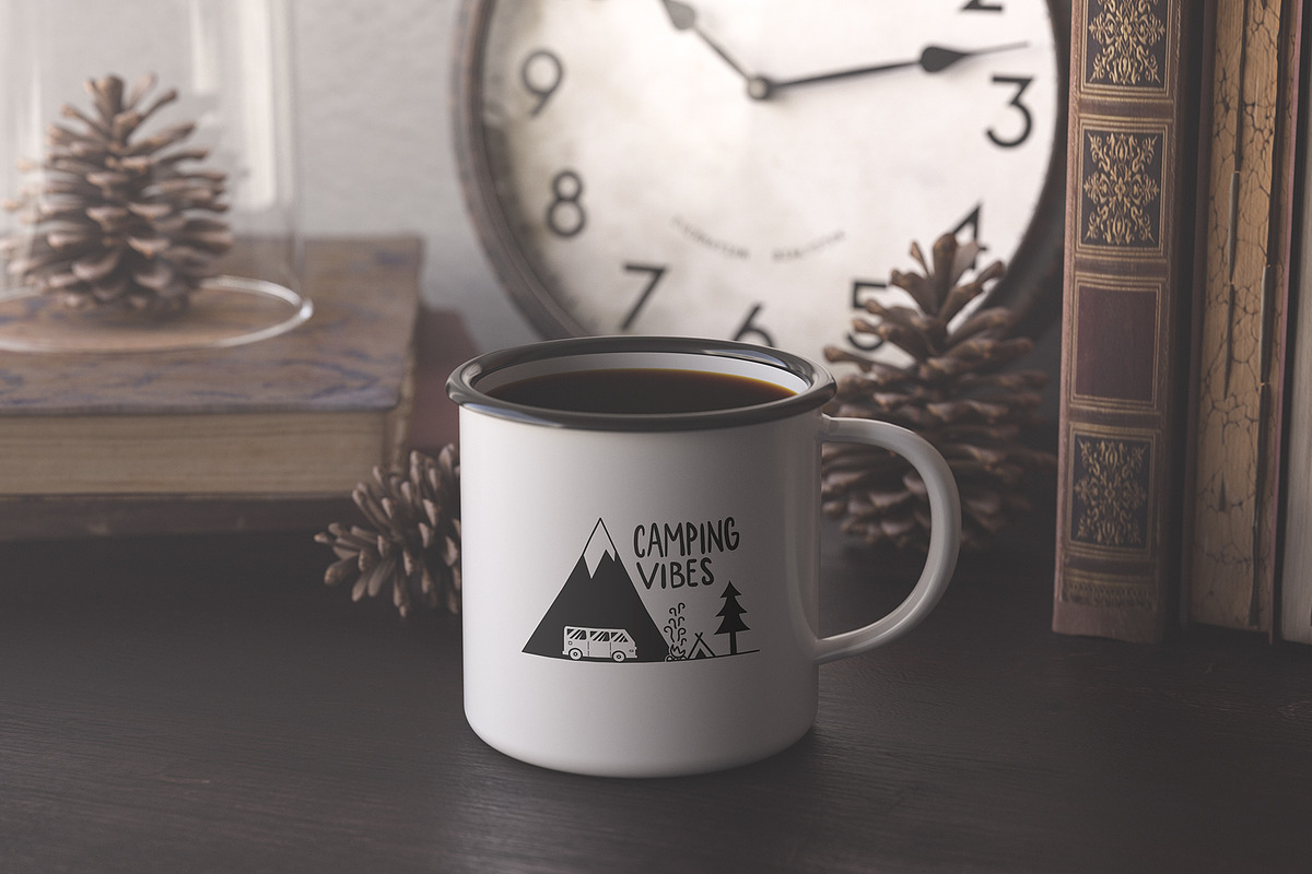 Camping Badges Part III, a Branding & Logo Template by 2dvillShop (Photo 5 of 5)