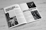 Magazine Indesign Template, a Magazine Template by SamiSimply7 (Thumbnail 8 of 12)