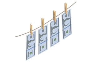 Isometric vector illustration of, a Finance Illustration by Golden Sikorka