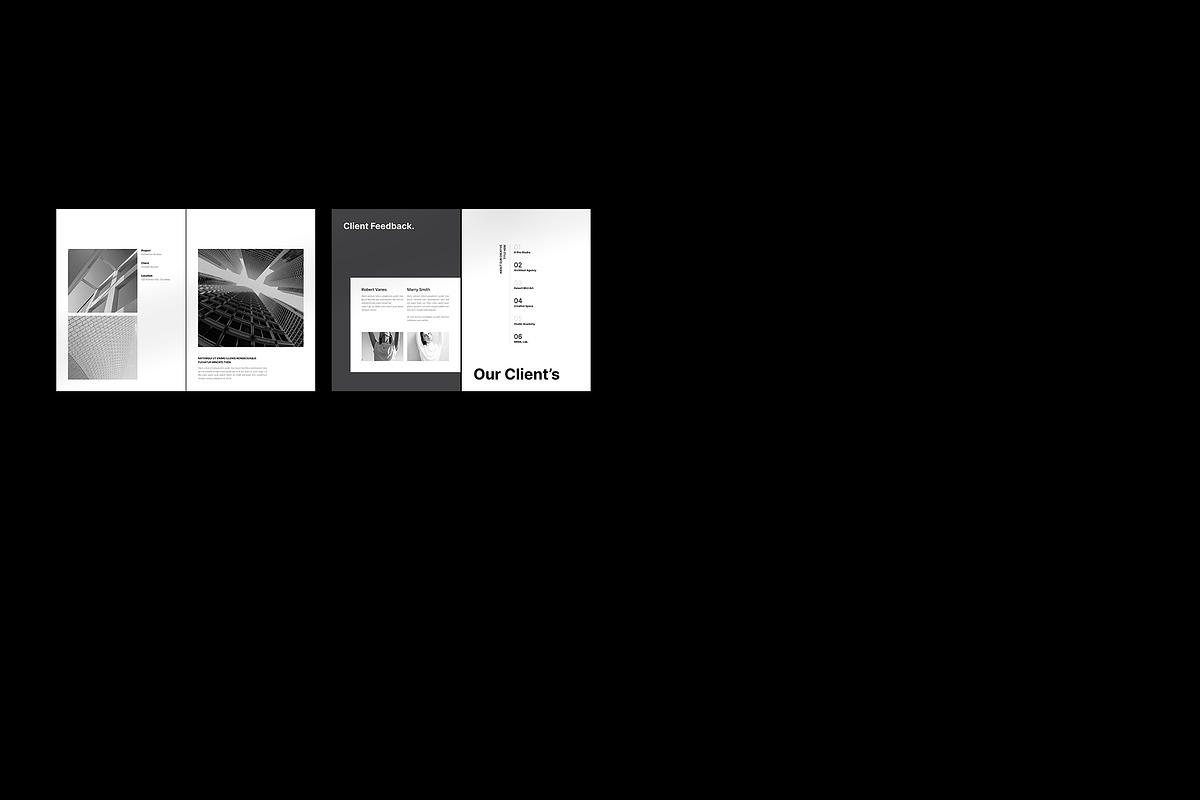 Architecture Brochure Template, a Brochure Template by TemplateFolio-Shop (Photo 18 of 18)