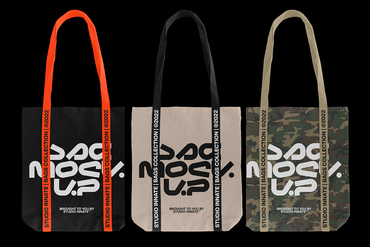 Bags - Mockup Bundle, a Packaging Mockup by Studio Innate (Photo 3 of 6)