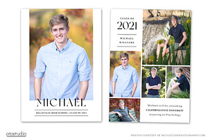 Graduation Card Template 2021 Senior