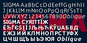 Sigma, a Sans Serif Font by Wiescher-Design (Thumbnail 8 of 10)