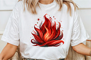 Camping Mode Brushstroke Sublimation, an Illustration by Libby Wishes (Thumbnail 10 of 12)