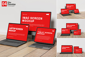 Multi Device Mockup, a Wearable Device Mockup by GraphicWindow