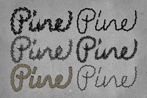 Twig & Pine Illustrator Brushes