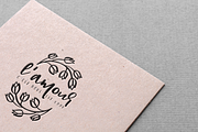 Gingerbread Font Duo + 9 Logos, a Script Font by Inky Jar Design Studio (Thumbnail 7 of 11)
