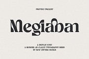 Magiaban Modern Serif, a Serif Font by Cruzine (Thumbnail 1 of 8)