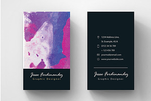 Artistic Business Card Template-004