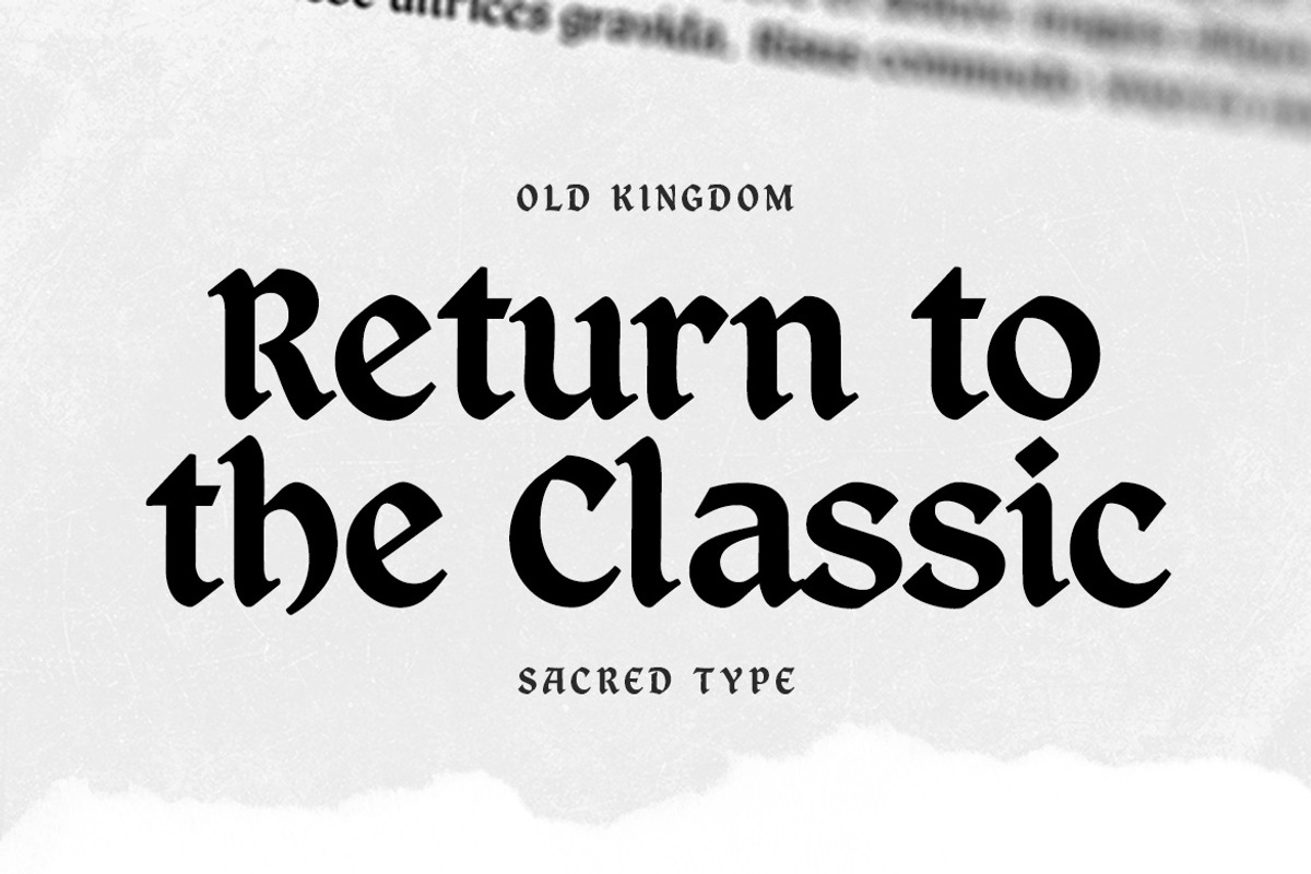 Absolut Black – Gothic Blackletter, a Blackletter Font by decographstud (Photo 5 of 7)