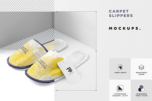 Carpet Slipper Mockups