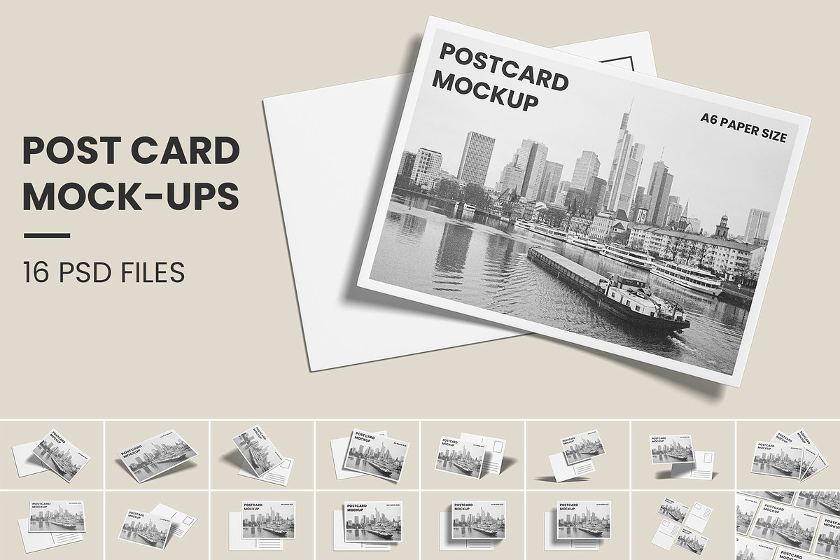 Postcard Mockup Bundles | Invitation, an Advertising Mockup by Compositing Studio (Photo 1 of 20)