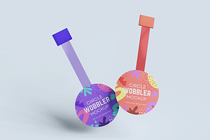 Wobbler Mockup