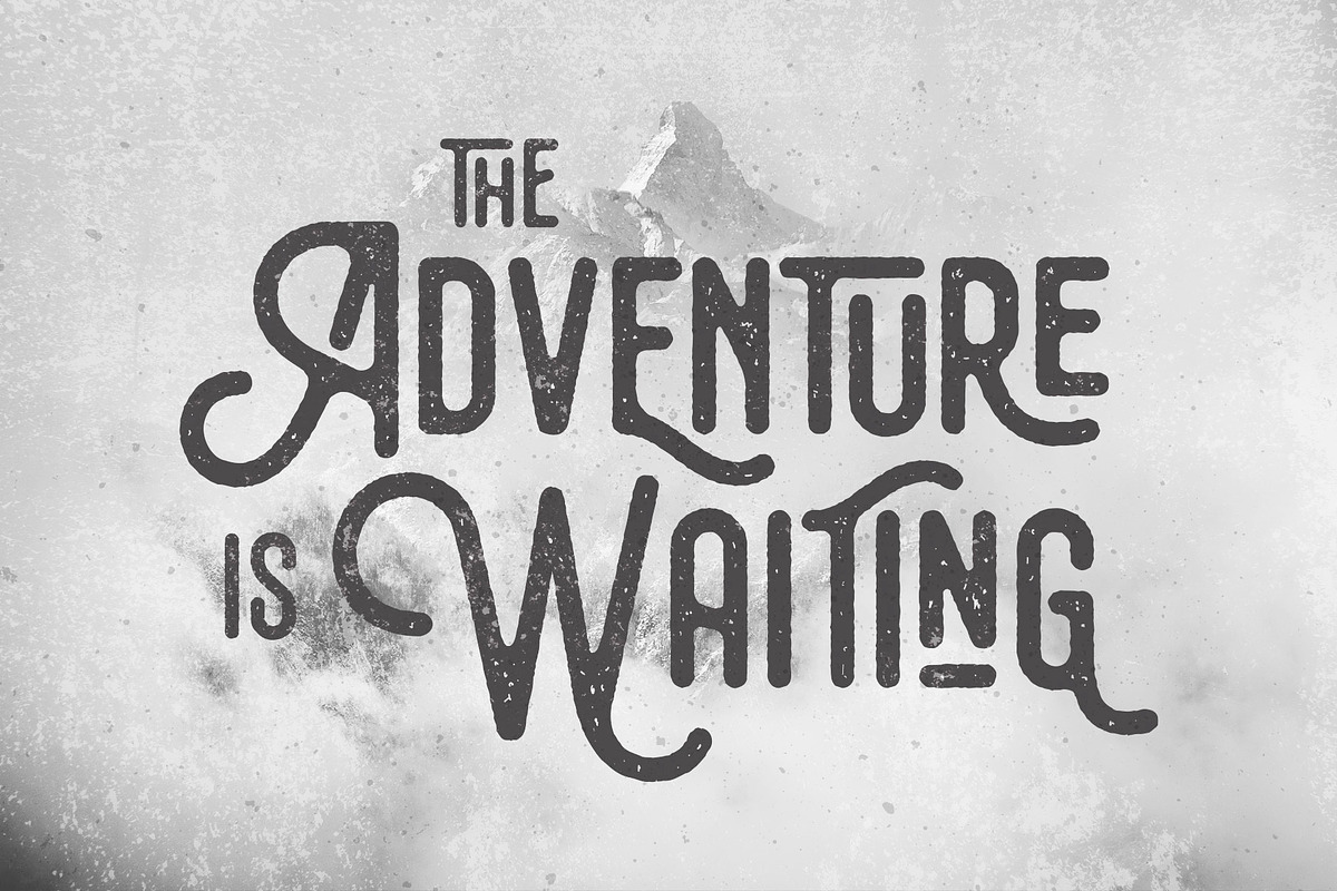 Bolandes - Vintage Monoline, a Sans Serif Font by Arterfak Project (Photo 7 of 14)