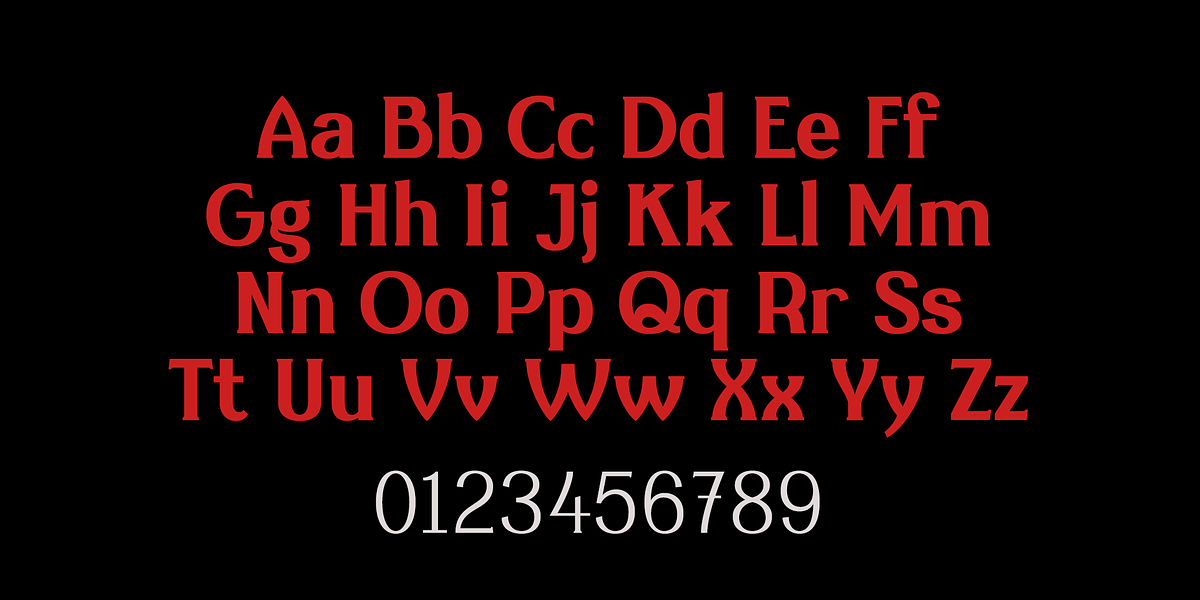High Castle, a Serif Font by Par Défaut (Photo 2 of 8)