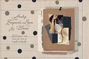 Analog Fragments: Paper & Denim, a Texture Graphic by Lidberia (Thumbnail 1 of 14)