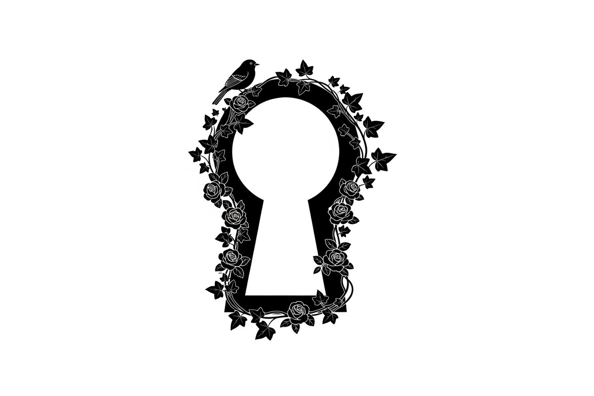 Floral Keyhole Frame SVG Bundle, an Illustration by Designs_River (Photo 26 of 31)