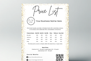 Permanent Jewelry Price List Sign, a Print Template by MondaySpark (Thumbnail 3 of 9)
