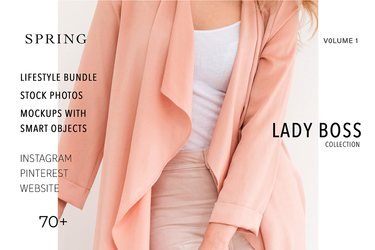 LADY BOSS. MEGA BUNDLE!, a Social Media Template by OntheMoon (Photo 2 of 16)