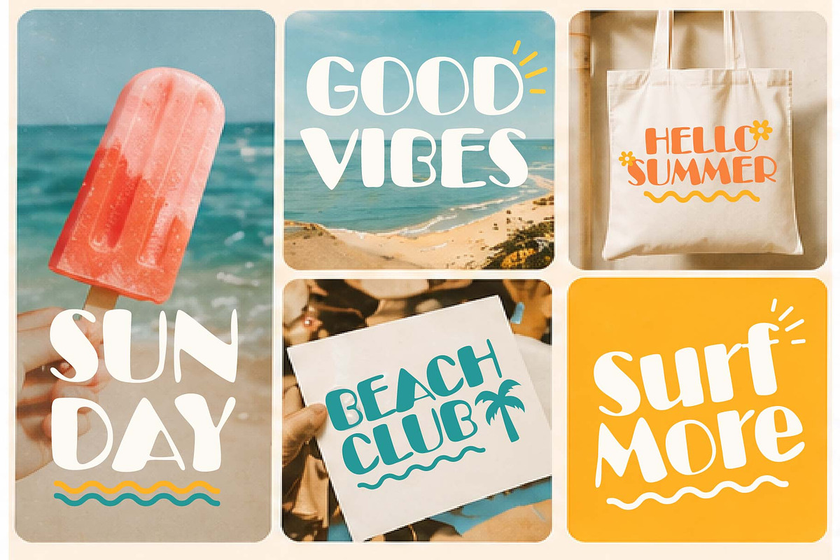 Jelly Sun Font, a Handwritten Font by KengGraphic (Photo 5 of 6)